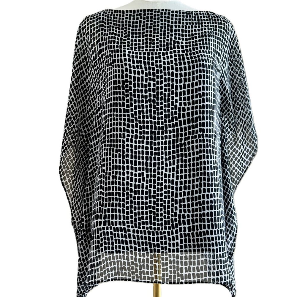 Calvin Klein Black & White Tunic Sz Small